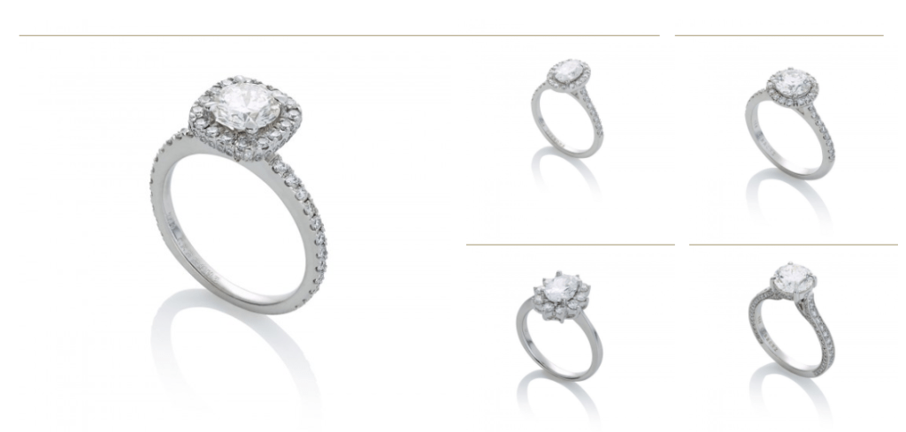 Jewelry e-commerce tips - use the same background for the main photo