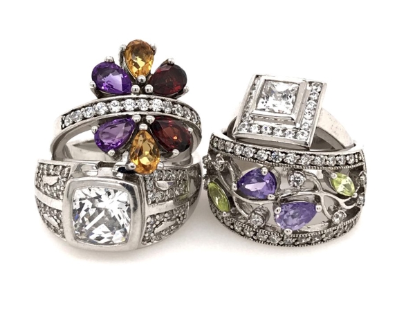 Jewelry Photography Setup for a Group Shot of Rings