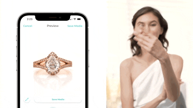 Virtual jewelry try-on tool by GemLightbox