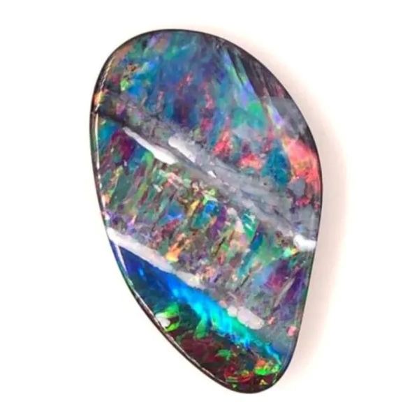 Loose opal captured using the GemLightbox for jewelry e-commerce