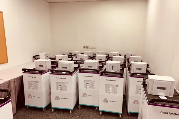 Informa Markets and Picup Media partnership - GemLightbox carts