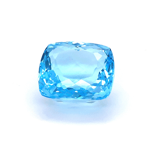 Icy blue topaz