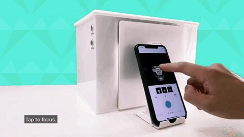 How to capture 360 videos on a black background