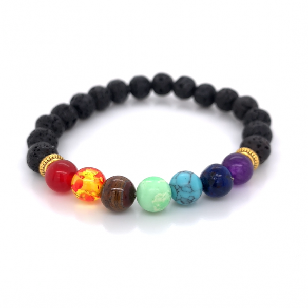 Chakra bead bracelet