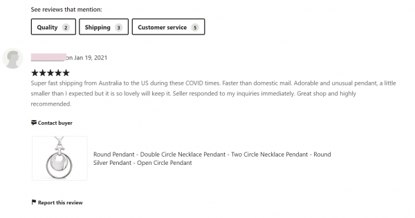 Good customer service