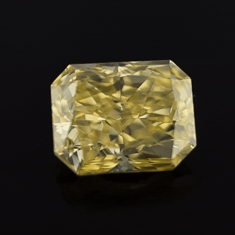 How to photograph a yellow diamond using the GemLightbox Macro