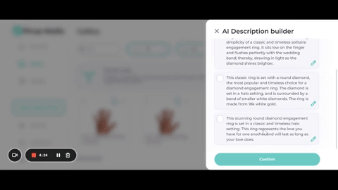 AI in retail: automating jewelry product descriptions