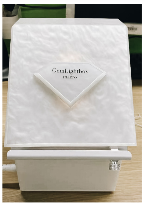 GemLightbox Macro, Diamond photography tool 