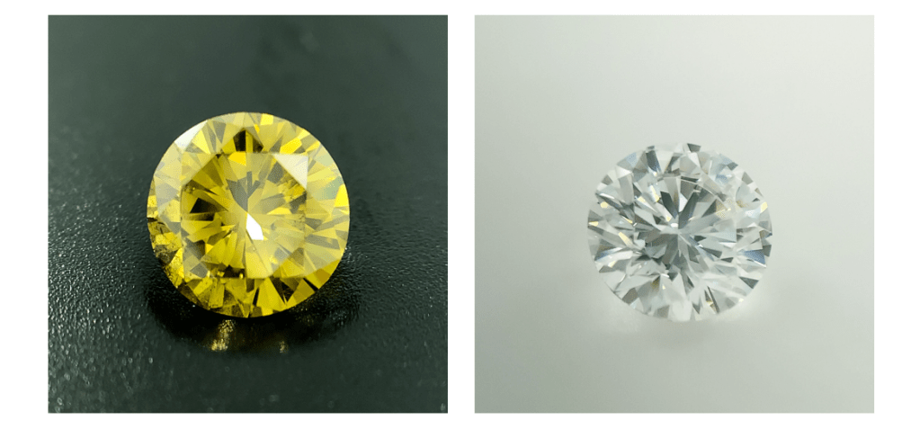 See how David Goffe Diamonds used the GemLightbox Macro for yellow diamonds