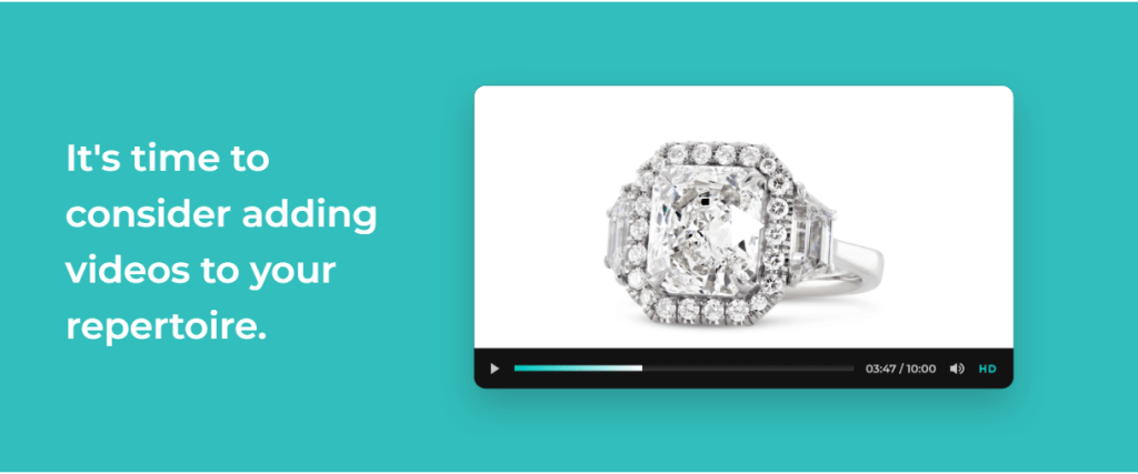 add jewelry videos to your website